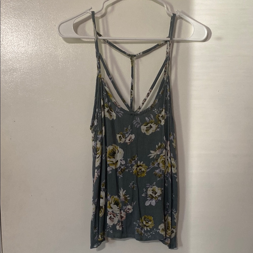 Full Tilt Floral Strappy Women’s Top Size M